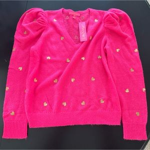 Lilly Pulitzer Louellie Sweater - Perfect for Valentine’s Day!!